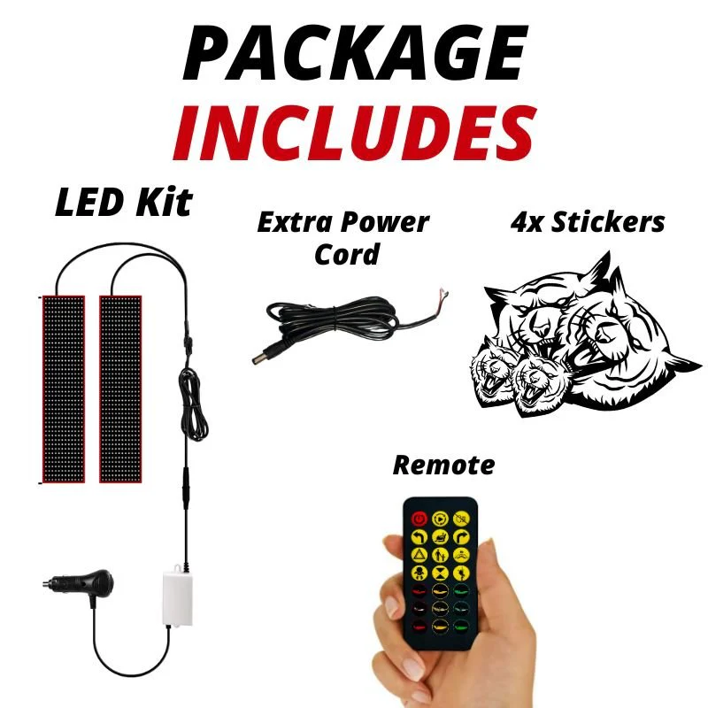 LED Windshield Eyes │ Night-Time Visibility With Style - Image 9